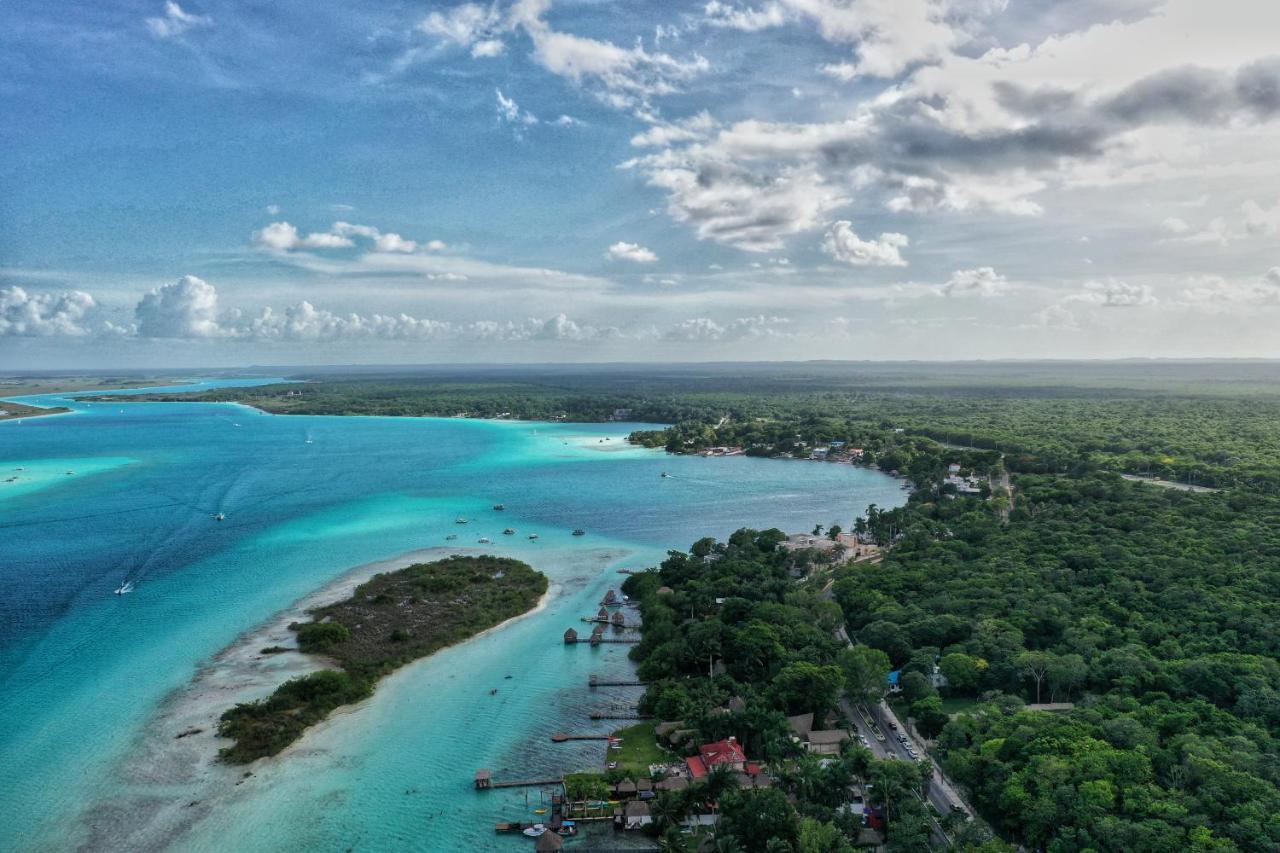Tortuga Bacalar Bed & Breakfast Exterior foto
