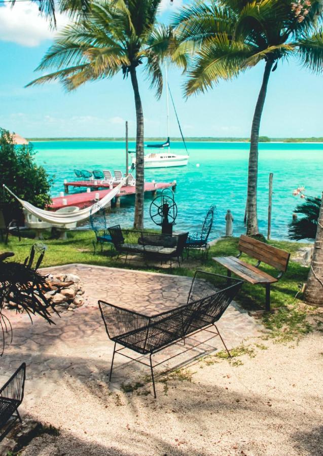 Tortuga Bacalar Bed & Breakfast Exterior foto