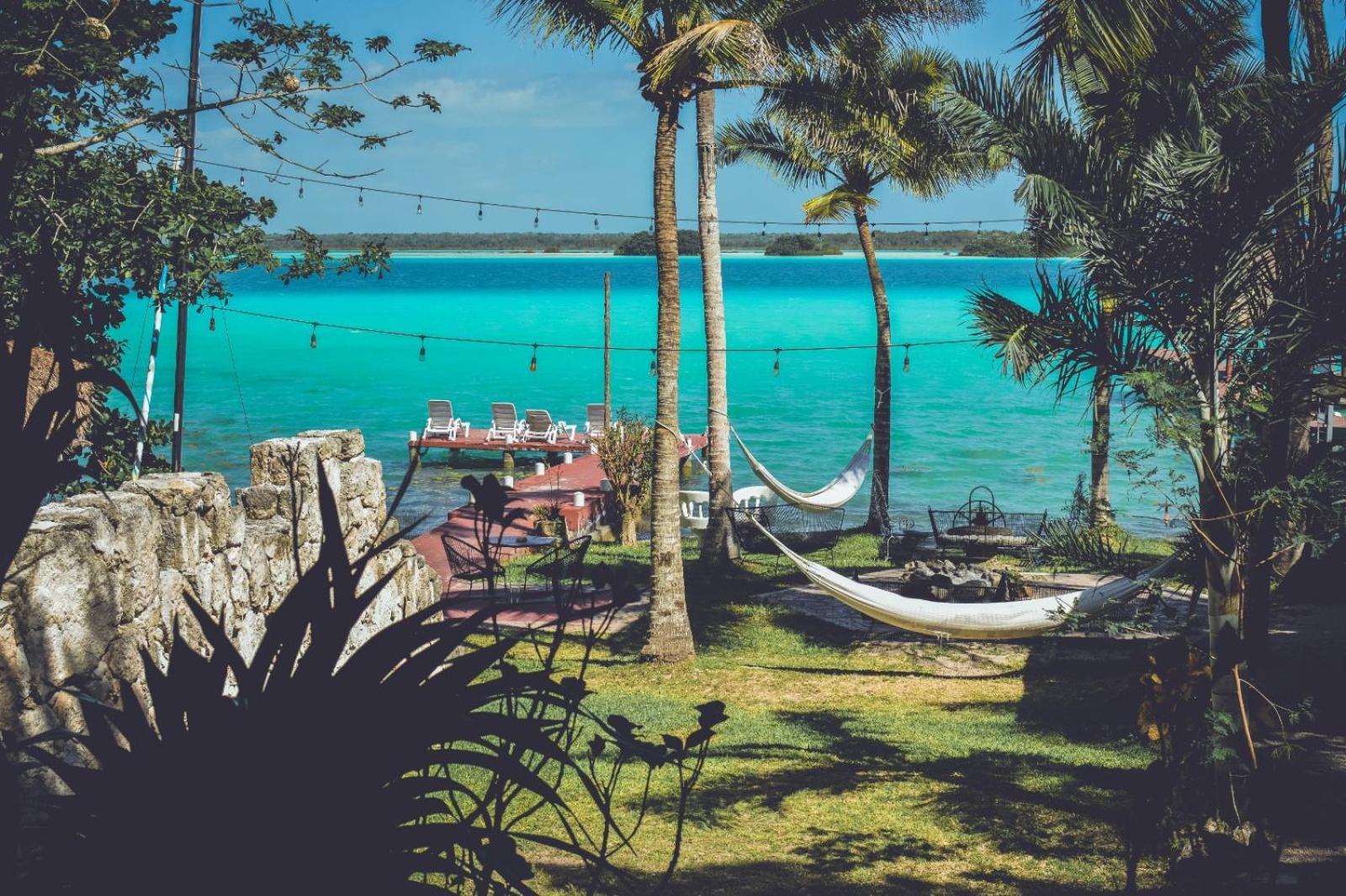 Tortuga Bacalar Bed & Breakfast Exterior foto