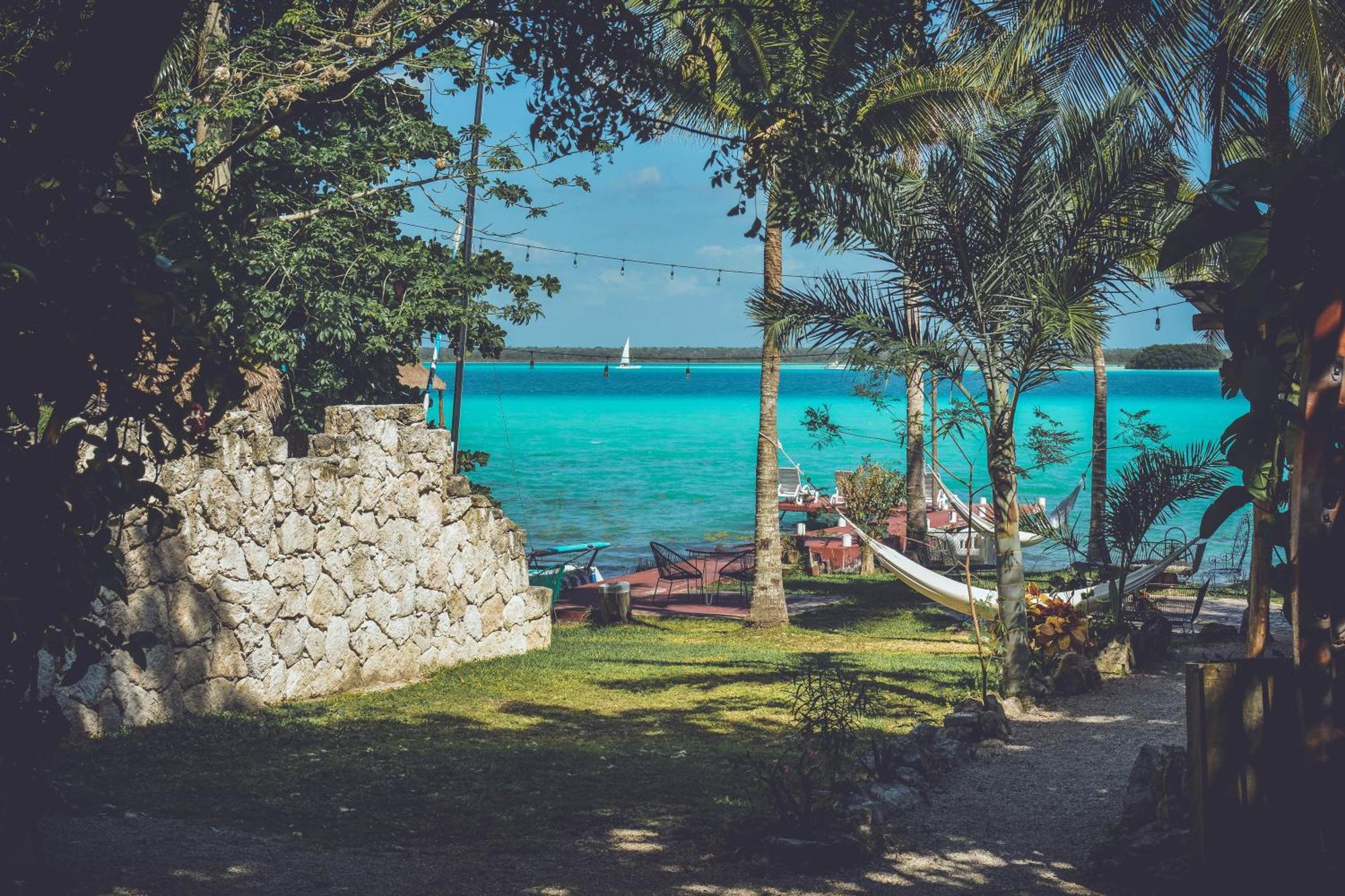 Tortuga Bacalar Bed & Breakfast Exterior foto